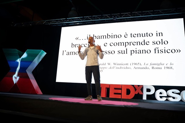 Marco Alessandrini al TEDX di Pescara