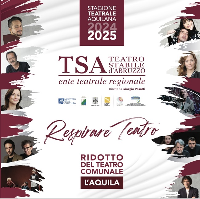 Stagione Teatrale Aquilana 2024 2025