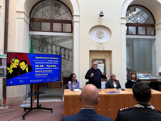 conferenza stampa Premio Borsellino