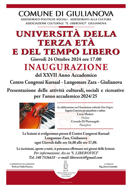 università terza età