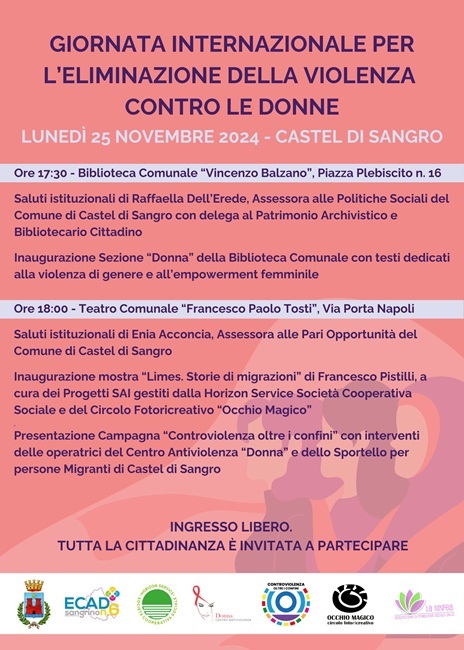 Giornata Internazionale contro la Violenza sulle donne - Horizon Service