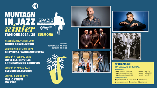 Muntagninjazz Winter Spaziopingue PROGRAMMA