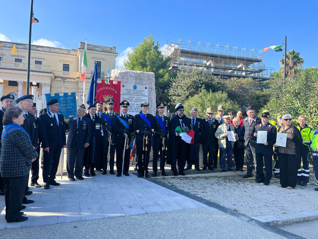 cerimonia 4 novembre giulianova