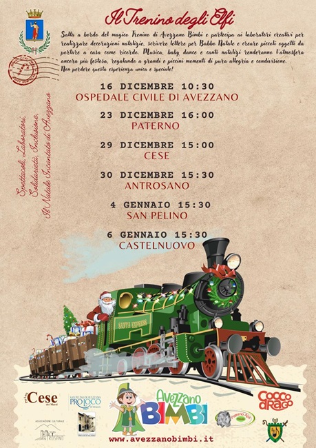 Trenino Natale Avezzano