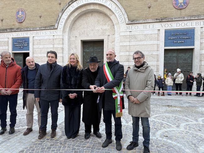 inaugurazione sagrato