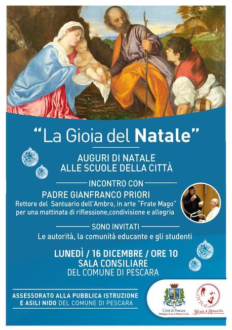 la gioia del natale pescara