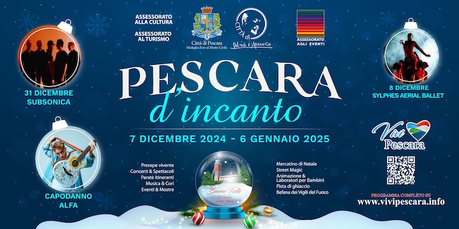 natale d'incanto pescara 2024