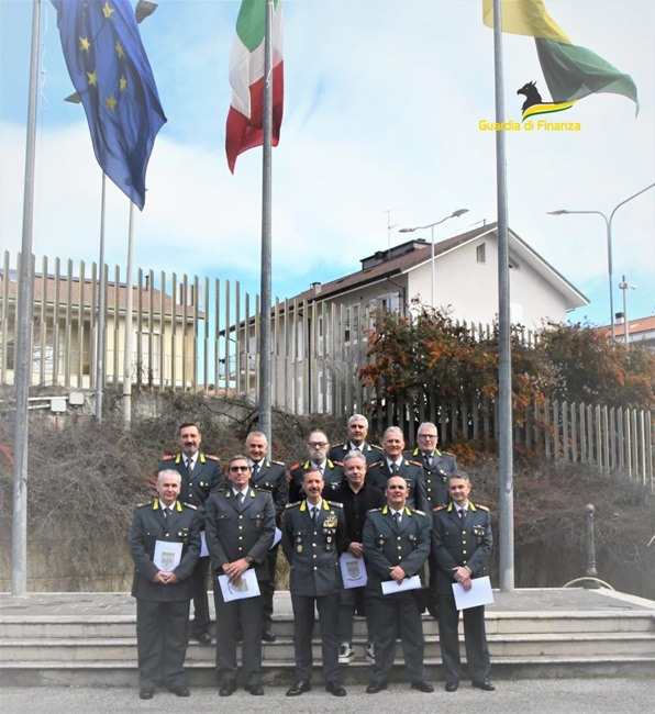 GdF saluta 11 militari prossimi al congedo