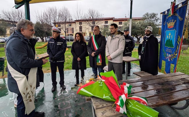 commemorazione rigopiano montesilvano 2025