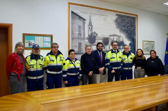 incontro con protezione civile roseto